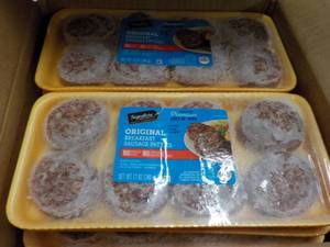 8 -12 oz Frozen pkgs Breakfast Saus...