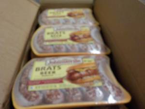 14.25 lb. Box 19 oz Frozen Pkgs Joh...