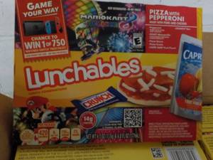 Case of 8 -4.7 oz Boxes Lunchables...