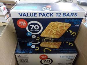 Case of 4 Boxes Fiber One Lemon Bar...
