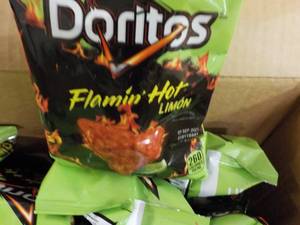 3 Cases Doritos Flamin Hot Limon Ch...