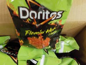 3 Cases Doritos Flamin Hot Limon Ch...