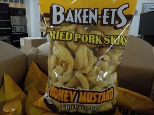 2 Cases Baken-ets Fried Pork Skins...