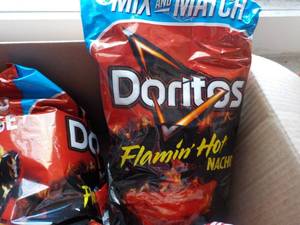 2 Cases of 4 Large Bags each Dorito...