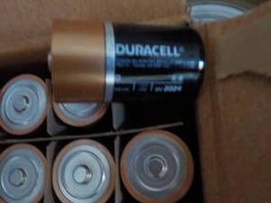 Case of 112 Duracell D size Batteri...