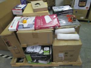 Pallet of Items with Issues for Rep...