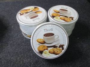 5- 5.29 oz Tins Tivoli Delicious Co...