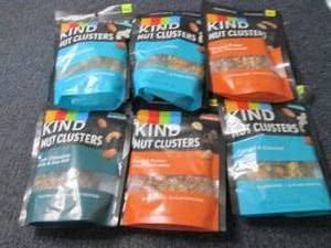 6- 4 oz Bags Kind Nut Clusters...