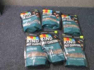 6- 4 oz Bags Kind Nut Clusters...