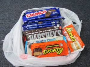 Crunch & Assorted Candy Bars...