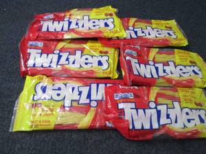 6- 11 oz Sweet & Sour Twizzlers...