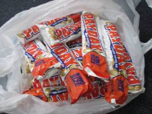 12 Payday Candy Bars...