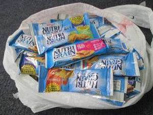 Assorted Nutrigrain Bars...