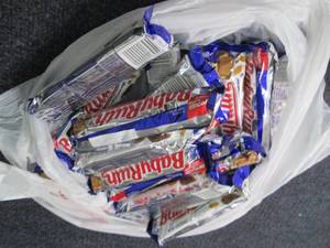 Baby Ruth Bars...
