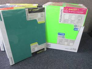 Pack of 12 Foldmade 1.5  Binder  ...