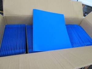 Large Box of Poly 2 Pocket Folders...