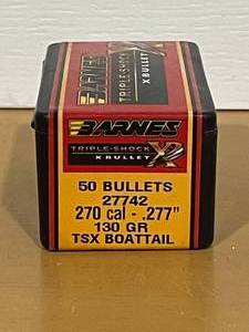Barnes Reloading Bullets