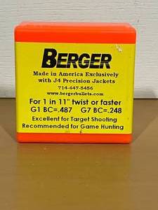 Berger Reloading Bullets