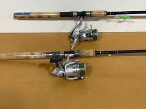 2 Fishing Rods & Reels