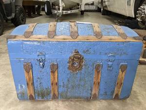 Vintage Wooden Trunk