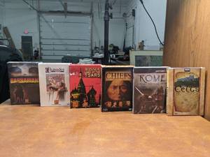 6 Historical DVD Sets (New and Opened) - The Celts, Rome, Chiefs, Tsars, Barbarians, Crusades