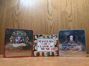 3 Classical Music Box Sets - Beethoven, Mozart, The Masters