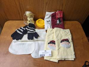 Winter Is Coming-Winter Gloves, Santa & Snowman Hand Towels, Scarf ,Angel Candle Hard-Boiled Egg Slicer
