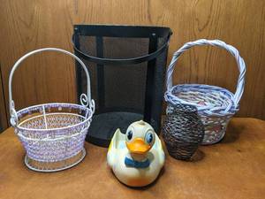 Baskets and Ducky Holders