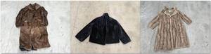 2 Vintage Fur Coats & 1 Fur Jacket