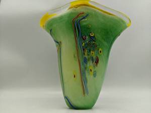 Stunning Vintage Millefiori Vase