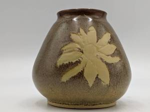Vintage Hand-Crafted Ceramic Flower Vase