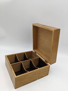 Rare Vintage Wooden Tea Box
