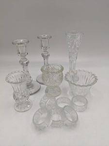 Vintage 12 Piece Cut Crystal Collection