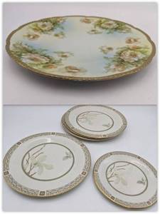 3 Vintage Royal Doulton Fine China-White Nile Plates