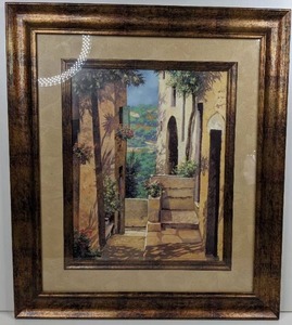 Vintage Custom Framed  by S. Borelli
