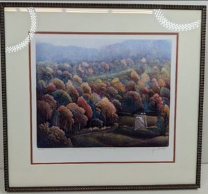 Limited Edition Signed and framed Print and Original Signed Painting