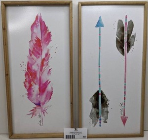 Arrow & Feather Prints from Popular Artist Delia Hu