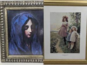 Vintage Custom Framed Art Reproductions