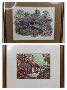 Vintage Custom Framed Landscape Prints-Vintage 1977 Custom Framed Print by Doug Tope, Vintage Custom Framed Print