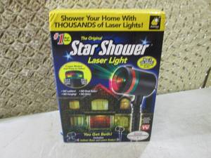 lot 14 image: (BSB) Star Shower Laser Light Proje...