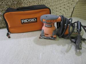 lot 38 image: (CS) Ridgid 14 Sheet Electric Sand...