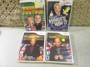 lot 47 image: (EC1) 4 Wii Games...