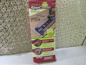 lot 66 image: (EW5) Router SignCrafter Wood Sign ...