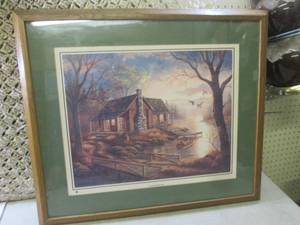 lot 86 image: (BSB) Framed Numbered DeWann Peace...