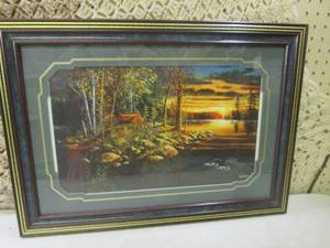 lot 88 image: (BSB) Framed Jim Hansel Print 24 1...