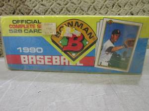 lot 216 image: (C-4) 1990 Bowman Baseball Cards 52...