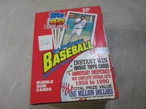 lot 227 image: (C-4) Topps 40 Years of Baseball Bu...