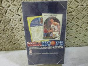 lot 237 image: (C-4) 1990-91 Season NBA Hoops Bask...