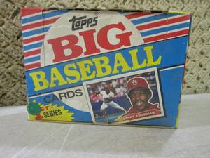 lot 238 image: (C-4) Topps BIG Baseball Cards 1st ...