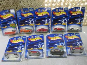 lot 247 image: (C-4) Assorted Hot Wheels in Packag...